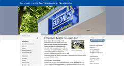 Desktop Screenshot of lorenzenteam.de