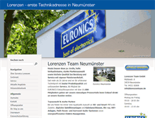 Tablet Screenshot of lorenzenteam.de